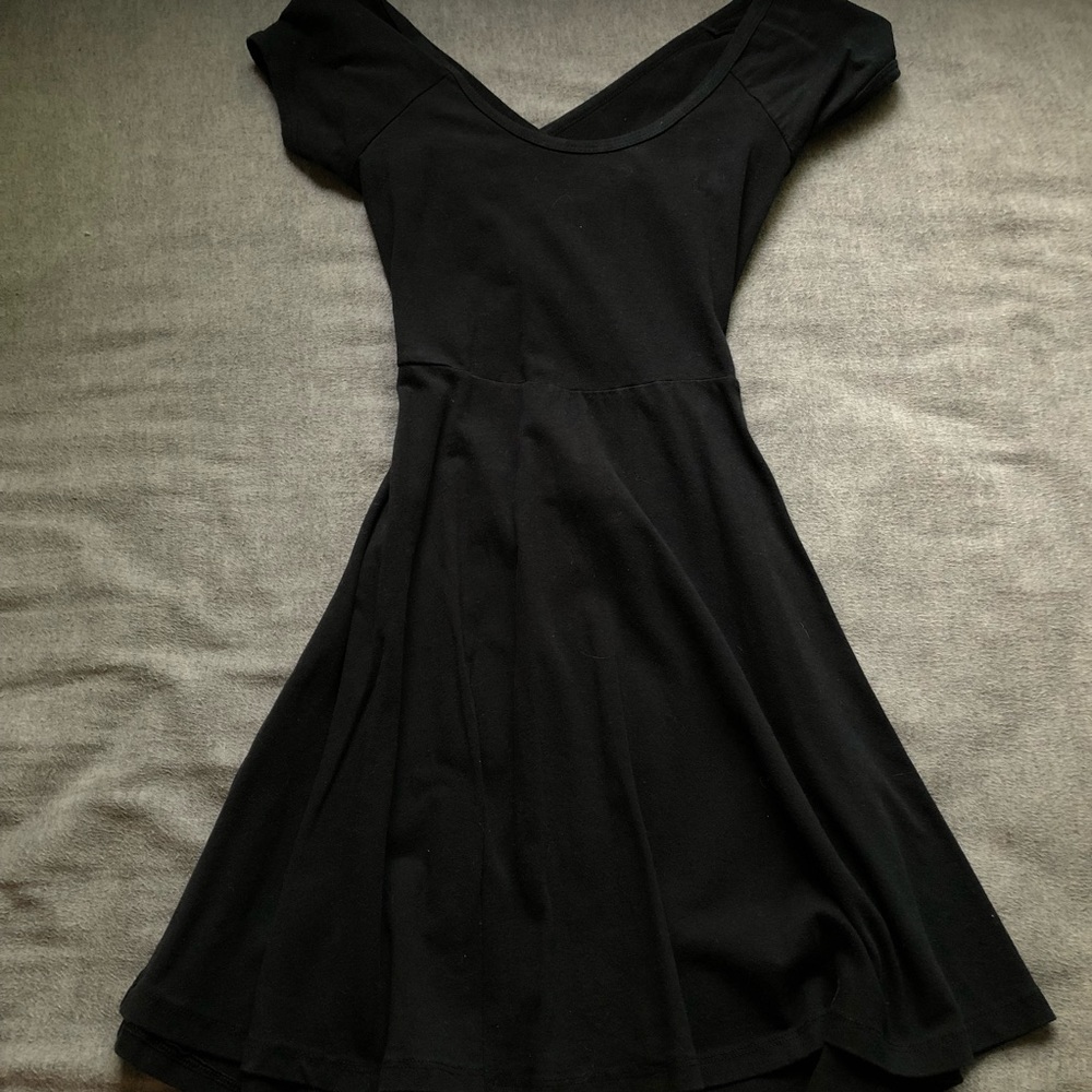 Black Flowy Brandy Melville Dress